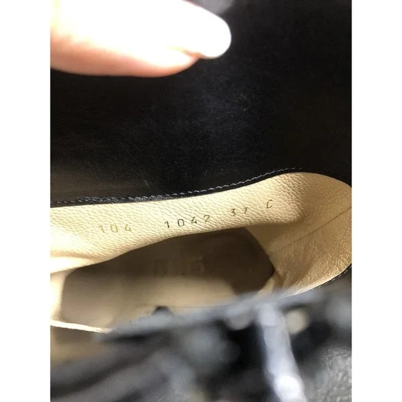 VINTAGE Gucci by Tom Ford Square Toe Boots- size 37 C (US 7)
